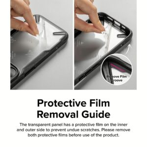 Ringke รุ่น Fusion X - เคส iPhone 15 Pro Max - สี Camo Black