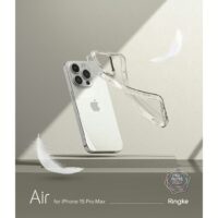 Ringke รุ่น Air - เคส iPhone 15 Pro Max - สี Glitter Clear