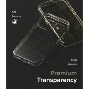 Ringke รุ่น Air - เคส iPhone 15 Pro Max - สี Glitter Clear