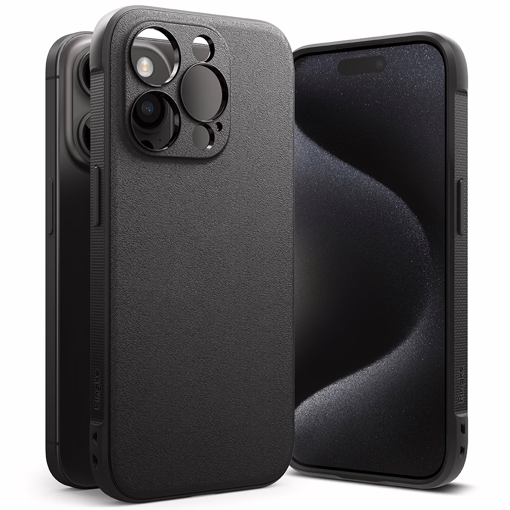Ringke รุ่น Onyx - เคส iPhone 15 Pro Max - สี Black