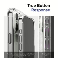 Ringke รุ่น Fusion - เคส iPhone 15 Pro - สี Clear