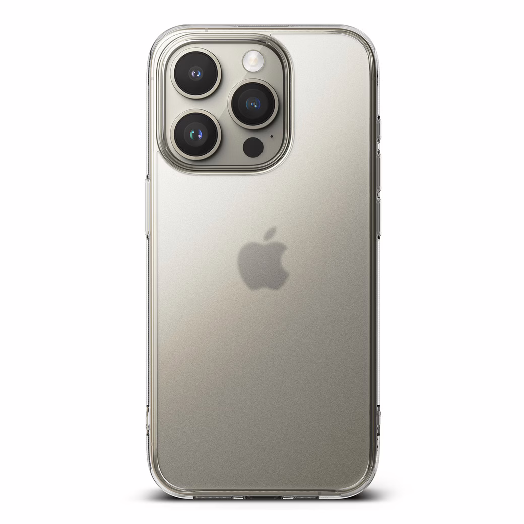 Ringke รุ่น Fusion - เคส iPhone 15 Pro - สี Matte Clear