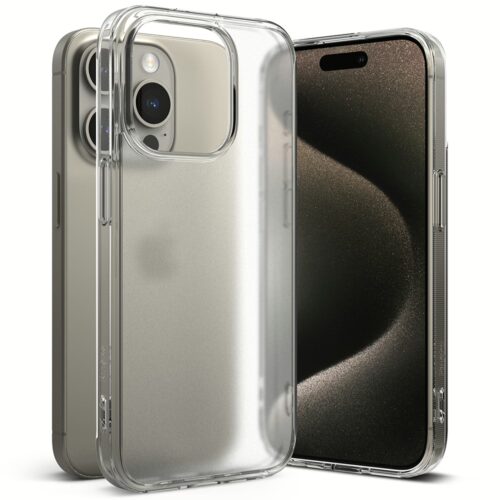 Ringke รุ่น Fusion - เคส iPhone 15 Pro - สี Matte Clear - Image 3