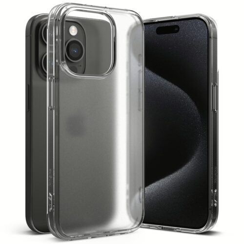 Ringke รุ่น Fusion - เคส iPhone 15 Pro - สี Matte Clear - Image 4