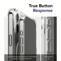 Ringke รุ่น Fusion Magnetic - เคส iPhone 15 Pro - สี Matte Clear