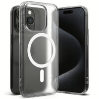 Ringke รุ่น Fusion Magnetic - เคส iPhone 15 Pro - สี Matte Clear