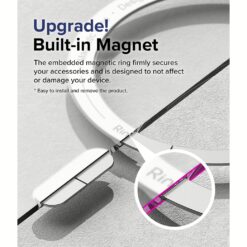 Ringke รุ่น Fusion Magnetic - เคส iPhone 15 Pro - สี Matte Clear
