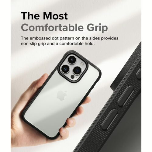 Ringke รุ่น Fusion Bold - เคส iPhone 15 Pro - สี Black - Image 4