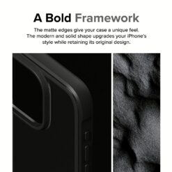 Ringke รุ่น Fusion Bold - เคส iPhone 15 Pro - สี Black
