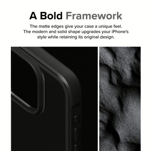 Ringke รุ่น Fusion Bold - เคส iPhone 15 Pro - สี Black - Image 5