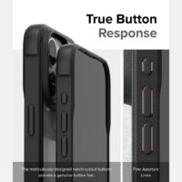Ringke รุ่น Fusion Bold - เคส iPhone 15 Pro - สี Black