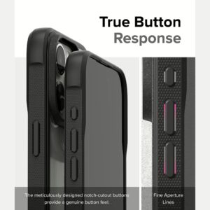 Ringke รุ่น Fusion Bold - เคส iPhone 15 Pro - สี Black