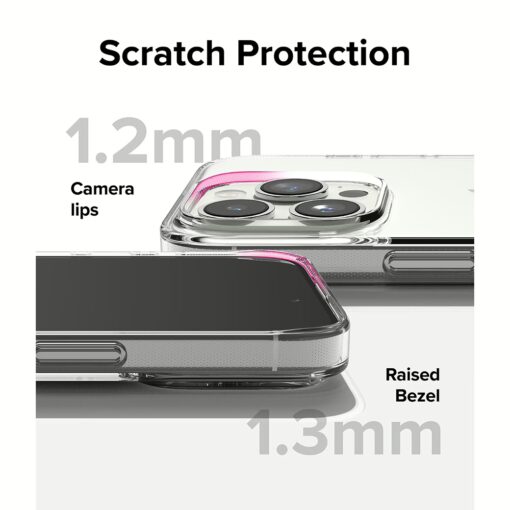 Ringke รุ่น Air - เคส iPhone 15 Pro - สี Clear - Image 14