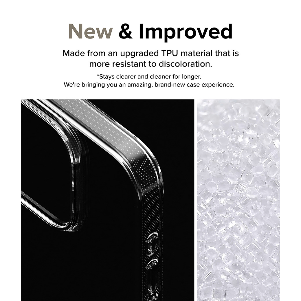 Ringke รุ่น Air - เคส iPhone 15 Pro - สี Glitter Clear