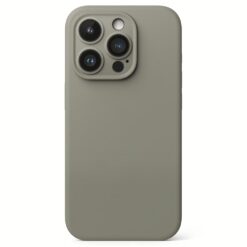 Ringke รุ่น Silicone Magnetic - เคส iPhone 15 Pro - สี Gray