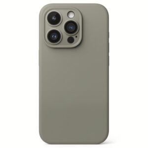 Ringke รุ่น Silicone Magnetic - เคส iPhone 15 Pro - สี Gray
