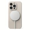 Ringke รุ่น Silicone Magnetic - เคส iPhone 15 Pro - สี Stone