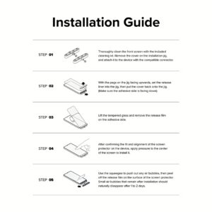 Ringke รุ่น Screen Protector Tempered Glass - ฟิล์มกระจก iPhone 15 Pro 24 Ringke รุ่น Screen Protector Tempered Glass - ฟิล์มกระจก iPhone 15 Pro