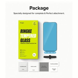 Ringke รุ่น Screen Protector Tempered Glass - ฟิล์มกระจก iPhone 15 Pro 25 Ringke รุ่น Screen Protector Tempered Glass - ฟิล์มกระจก iPhone 15 Pro