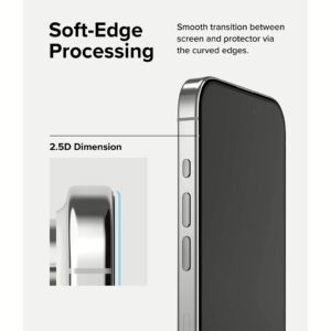 Ringke รุ่น Screen Protector Tempered Glass - ฟิล์มกระจก iPhone 15 Pro 18 Ringke รุ่น Screen Protector Tempered Glass - ฟิล์มกระจก iPhone 15 Pro