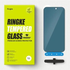 Ringke รุ่น Privacy Tempered Glass - ฟิล์มกระจก iPhone 15 Pro