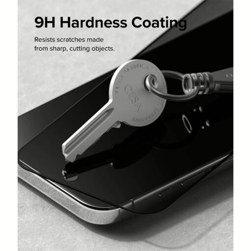Ringke รุ่น Privacy Tempered Glass - ฟิล์มกระจก iPhone 15 Pro - Image 8
