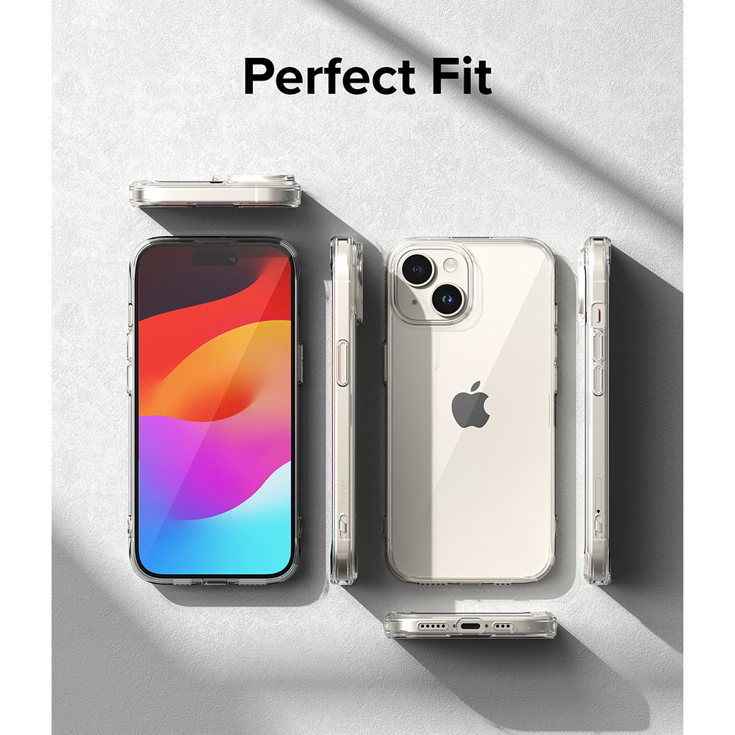 Ringke รุ่น Fusion - เคส iPhone 15 Plus - สี Clear 5 Ringke รุ่น Fusion - เคส iPhone 15 Plus - สี Clear