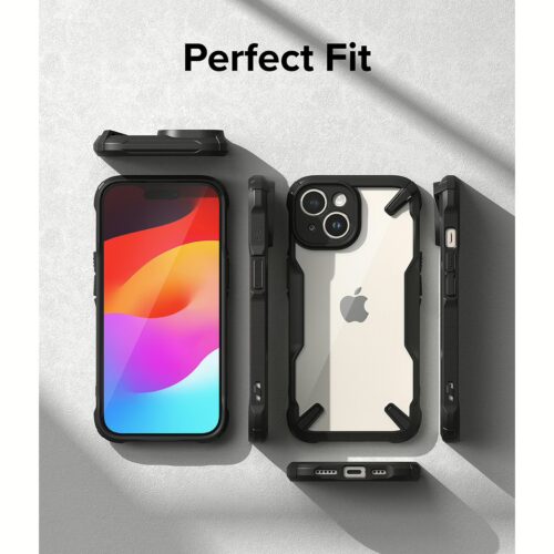Ringke รุ่น Fusion X - เคส iPhone 15 Plus - สี Black - Image 10