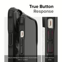 Ringke รุ่น Fusion X - เคส iPhone 15 Plus - สี Camo Black