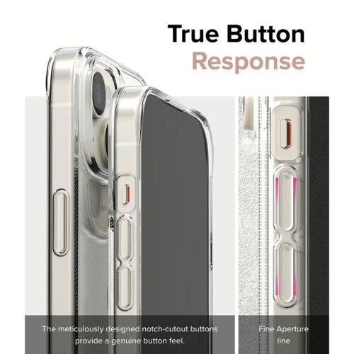 Ringke รุ่น Air - เคส iPhone 15 Plus - สี Clear - Image 15