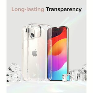 Ringke รุ่น Air - เคส iPhone 15 Plus - สี Clear 20 Ringke รุ่น Air - เคส iPhone 15 Plus - สี Clear
