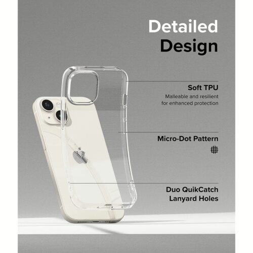 Ringke รุ่น Air - เคส iPhone 15 Plus - สี Clear - Image 12