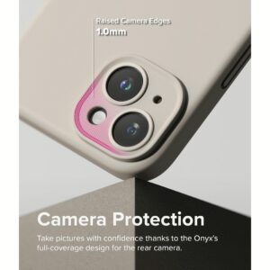 Ringke รุ่น Silicone Magnetic - เคส iPhone 15 Plus - สี Stone