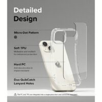 Ringke รุ่น Fusion - เคส iPhone 15 - สี Clear