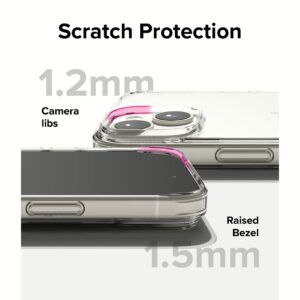 Ringke รุ่น Fusion - เคส iPhone 15 - สี Clear