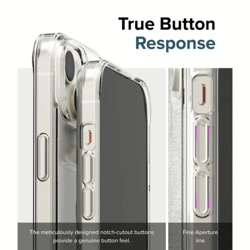 Ringke รุ่น Fusion - เคส iPhone 15 - สี Clear - Image 14