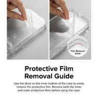 Ringke รุ่น Fusion - เคส iPhone 15 - สี Clear
