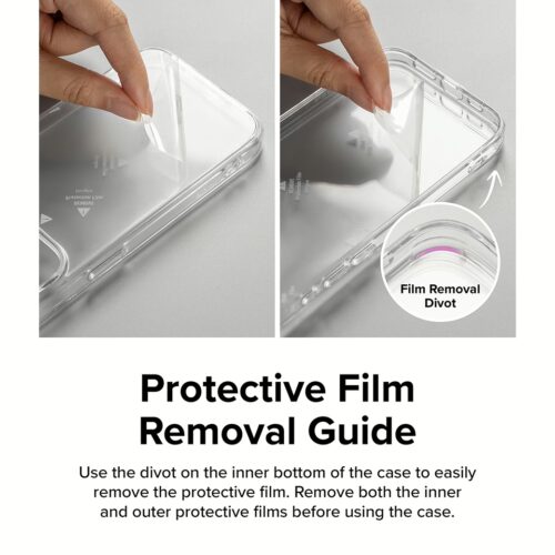 Ringke รุ่น Fusion - เคส iPhone 15 - สี Clear - Image 15