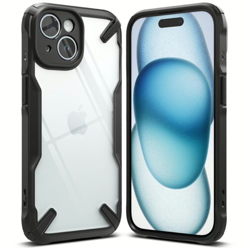 Ringke รุ่น Fusion X - เคส iPhone 15 - สี Black - Image 2