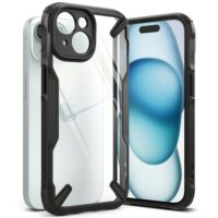 Ringke รุ่น Fusion X - เคส iPhone 15 - สี Black