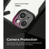 Ringke รุ่น Fusion X - เคส iPhone 15 - สี Black