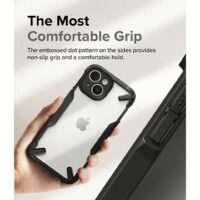 Ringke รุ่น Fusion X - เคส iPhone 15 - สี Black