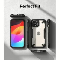 Ringke รุ่น Fusion X - เคส iPhone 15 - สี Black