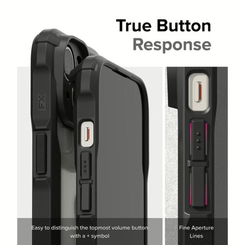 Ringke รุ่น Fusion X - เคส iPhone 15 - สี Black - Image 13