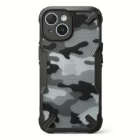 Ringke รุ่น Fusion X - เคส iPhone 15 - สี Camo Black