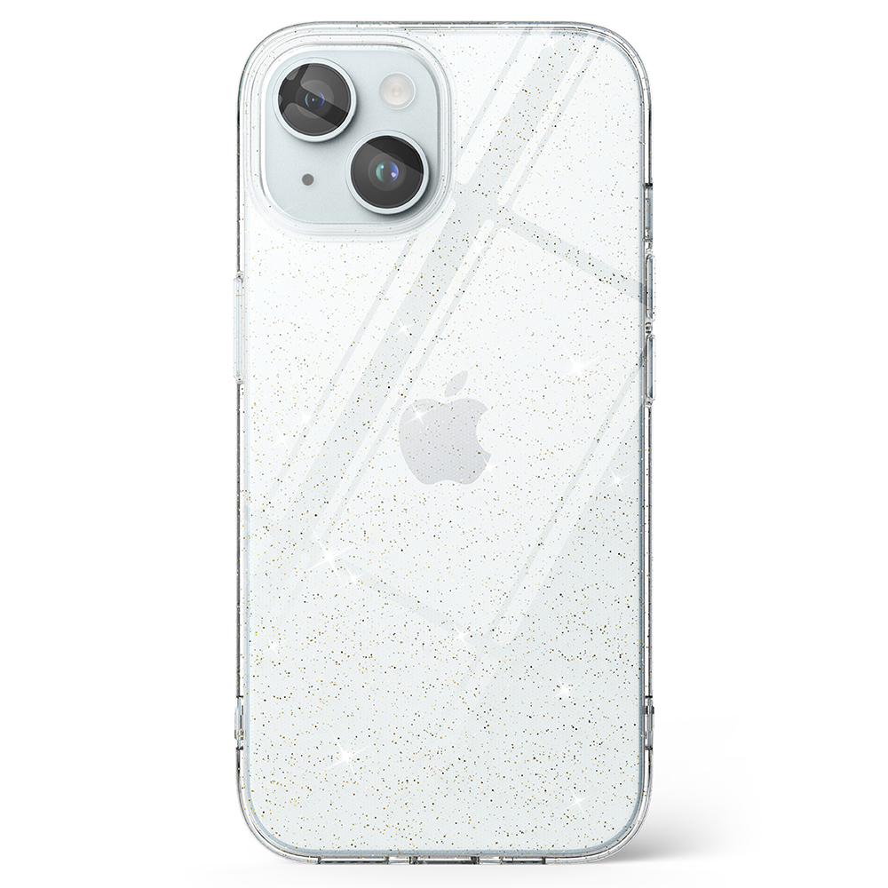 Ringke รุ่น Air - เคส iPhone 15 - สี Glitter Clear