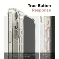 Ringke รุ่น Air - เคส iPhone 15 - สี Glitter Clear
