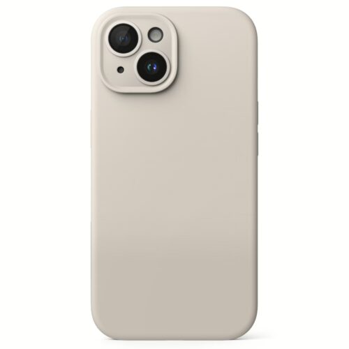 Ringke รุ่น Silicone Magnetic - เคส iPhone 15 - สี Stone - Image 4