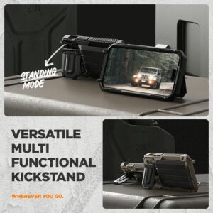 VRS รุ่น Damda Glide Ultimate - เคส iPhone 15 Pro - สี Black