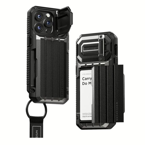VRS รุ่น Damda Glide Ultimate - เคส iPhone 15 Pro - สี Black - Image 2
